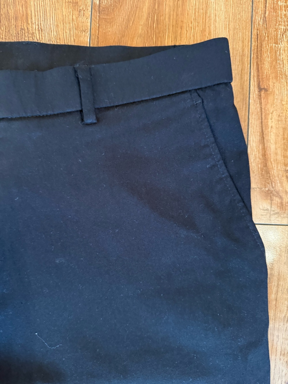 TOMMY HILFIGER Men's Classic Black Dress Pants Straight Front Slacks Size 33x32 - Picture 3 of 9